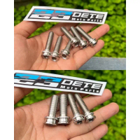 Baut L T segitiga atas bawah Ninja R & RR stainless