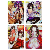 K1 Goddess Story Szr Rem Uta Tokisaki Kurumi Boa hancock Sakurajima Mai English Signature Sexy Anime Game Collection Cards Gift
