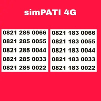 Nomor cantik simpati 11digit murah