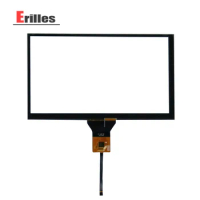 Original 6.2 inch Touch Screen With Back Glue For JR-007-03 GT911 Car DVD GPS Navigation Touch Panel