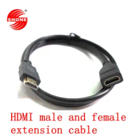 HDMI male to female extension cable, high-definition cable,4K TV, computer monitor, projector, set-top box data connection cable