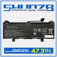 SHUOZB GM02XL Laptop Battery For HP Chromebook 14 G5 Chromebook X360 11 G1 Series 917679-271 HSTNN-DB7X HSTNN-UB7M GM02 7.7V