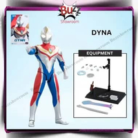 ZD Toys Action Figure Ultraman 7" Tiga Z GAIA Zero ORB 7inch LED Dyna Polos