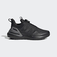 Adidas Rapidasport Boa K [IE6835] 中童 慢跑鞋 運動 休閒 支撐 無鞋帶 愛迪達 黑灰
