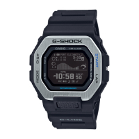 CASIO卡西歐 G-SHOCK 藍牙 雙重材質錶圈 衝浪運動 GBX-100-1_46mm