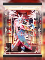 吉德 x COCO Hololive 1/4 兔田佩克拉 日本人形 公仔 高透主題展示盒【AOWOBOX】