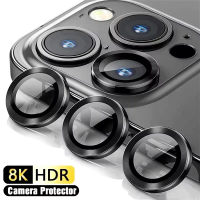 Pelindung Lensa Kamera Logam, MUDAH PASANG, Untuk ITEL S24 S23 Plus, Kamera HD 8K, Diperbuat daripad