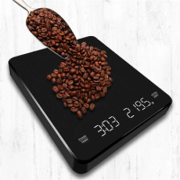 Smart Drip Espresso Coffee Scale with Auto Timer USB Charging Kitchen Electronic Scale Cafe Home Barista Accessories