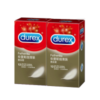 Durex 杜蕾斯-超薄裝保險套(12入)x2盒