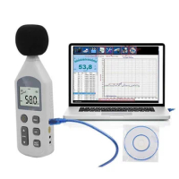 Digital Decibel Meter USB Noise Level Meter Environmental Noise Meter Noise Meter Detection Meter Sound Level Meter