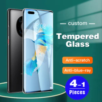 1-4Pcs Tempered glass for Huawei P20 P30 P40 lite E mate 20 30 30E pro plus 40 RS 40E 20X protective film phone screen protector