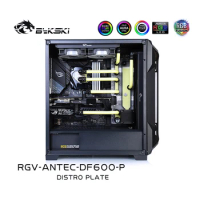 Bykski Water Cooling Distro Plate Kit for Antec DF600/DP502 Chassis Case CPU GPU RGB RGV-ANTEC-DF600-P