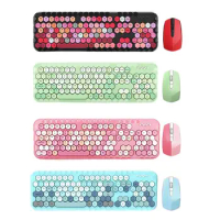 New Mixed Color Keyboard Combo Set 104 Colorful keys for PC Desktop Laptop