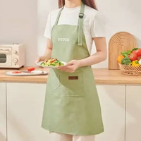 ECOCO Halterneck Waterproof Apron - Celemek Anti Air Model Kalung Leher / Celemek Waterproof Haltern