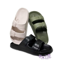 女鞋 一體成形 雙扣造型 防水拖鞋 運動拖鞋 [70005] 三色 MIT台灣製造【巷子屋】