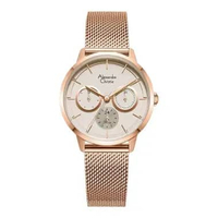 Alexandre Christie AC 2682 BF Jam Tangan Wanita Passion Stainless Steel Analog 34mm Quartz Tahan Air