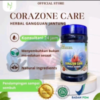[1 BOTOL] Corazone Care - Herbal Alami BPOM Halal, 85 Kapsul - Pelancar
