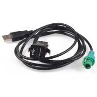 USB Audio Cable Adapter CD Player Radio Wire Cable for BMW E60 E85 F10 F30 F20 CD Changer Stereo