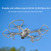 For DJI Air 2S For DJI Mavic Air 2 Propeller Guard With Heightening Landing Gears Drone Protector Protective Cover Accessories