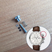 steel watch pusher button for IWC Portofino Family chronograph automatic watch IW3910 watch parts