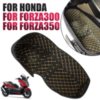 Seat Storage Box Leather For Honda Forza300 Forza350 NSS 300 Forza 350 Motorcycle Accessories Rear Trunk Cargo Liner Protector
