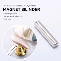 Magnet Kuat untuk Cat Eye Gel (Versi Upgrade Tebal) – Ukuran Besar, Pena Magnet Pola Nail Art