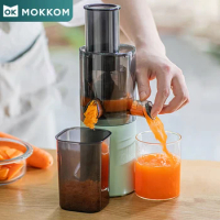 New Mokkom Mini Slow Juicer Household Full-automatic Small Multifunctional Residue Juice Separation Fruit Mini Frying Juicer