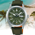 SEIKO 精工 5 Sports 軍風帆布錶帶機械錶 4R36-10A0G