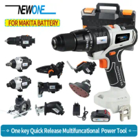 Cordless Brushless Impact Dill Recip Saw Jig saw Circular Saw Chainsaw Oscillating Tool Sander Screw Driver For makita Battery