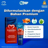 Loveles Tube - 7 GR / Moisturizing Gel Khusus Pria