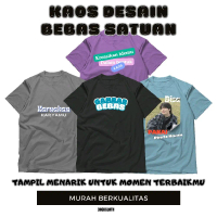 BAJU KAOS CUSTOM SABLON DTF SATUAN BISA CETAK FOTO | LUSINAN | KATA | BRITHDAY | COUPLE FAMILY | KOM