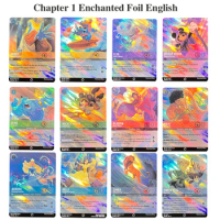 Disney Chapter 1 Enchanted Foil Disney Lorcana Proxy Card Maui Simba Aladdin Genie Aurora Stitch Fla