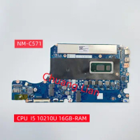 GS340 NM-C571 For Lenovo ideapad S540-13IML laptop motherboard NM-C571 with CPU i5 10210U 16GB-RAM FRU 5B20S43070 100% Fully OK