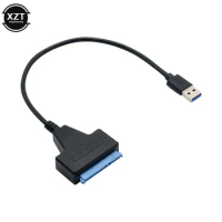 SATA to USB 3.0 Cable 6 Gbps for 2.5-inch External HDD SSD Hard Drive SATA 3 22 Pin Adapter USB 3.0 to SATA III Hard Drive Cable