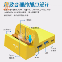 現貨減免！switch充電器 switch充電底座 SWITCH充電底座 switch主機便攜TV底座 ns電視底座HDMI視頻轉換器散熱充電 特價出 免運 開發票【hua3/10】