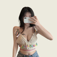 【AS 梨卡】針織背心 露背 露肚 夏天短版背心 C6546