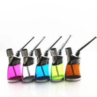 Creative Multicolor Multifunction Water Filter Pipe Dual Use Hookah Smoking Pipe Tobacco Pipe Smoke Mouthpiece Cigarette Holder