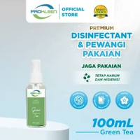 Fabric Spray Antibacterial Parfum Laundry Grade A PREMIUM 100mL - Greentea