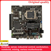 Used ITX MINI For Jwele H110I-P Motherboards LGA 1151 DDR4 32GB For Intel H110 Desktop Mainboard SATA III USB3.0