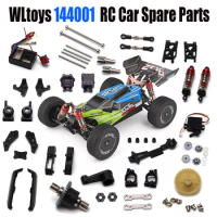 WLtoys 144001 1/14 RC car spare parts Swing arm C Seat vehicle bottom motor Reduction gear cover Shock Absorbers Tire Plastic