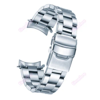 Timelee brand 22 mm Stainless Steel Watch Band Bracelets Curved end MOD For SKX007 SKX009 SKX011