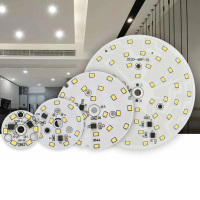 3W 5W 7W 9W 220V-240V Tròn Đèn chiếu sáng Chip bóng đèn Chip LED Chip đèn âm trần LED Hạt đèn Chip đ