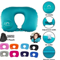 Mediatech Travel Neck Pillow / Bantal Leher  Travel 470020 Bed