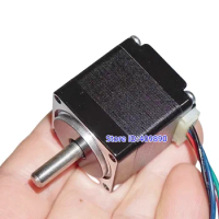 Micro 28mm stepper motor with 1.8 step angle 11HA, two-phase four wire 28, small printer stepper motor