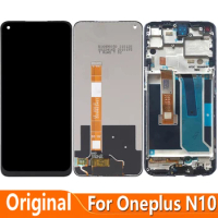 Original 6.49'' For OnePlus Nord N10 5G LCD Display With Frame Touch Screen Digitizer BE2029 BE2025 BE2026 BE2028