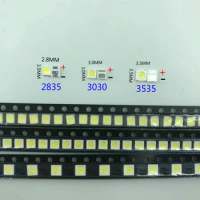 3030 2835 3535 SMD LED Cold White For TV Backlight Bead 3V6V 1W Repair LCD TV SMD Cold White LED High Power For LCD/TV Backlight