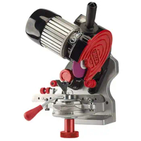 Professional Universal Saw Chain Sharpener Grinder 120V Bench/Wall Mounted Sharpens Any saw .404" Pitch
