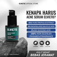 ELVICTO ACNE FIGHT SERUM 20ml |Serum Anti Jerawat Serum Pereda Jerawat Serum Wajah Pria Serum Jerawa