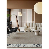 圈絨輕法式地毯客廳現代高級整鋪新款臥室床邊床邊毯沙髮茶幾墊子