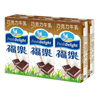 福樂 巧克力牛乳(200ml*6包/組) [大買家]